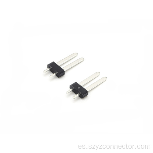 Encabezado de pasador de tono de 3.5 mm una sola fila recta H2.6 mm